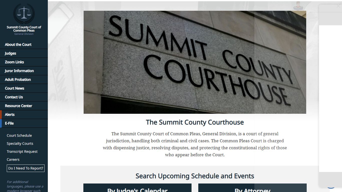 Summit County Court of Common Pleas